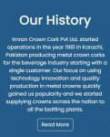 Imran Crown Cork history.JPG