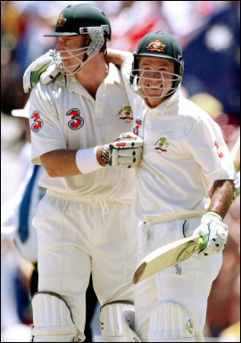 The importance of Ponting and Hayden