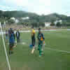 A Central Districts player walks off