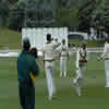 Pakistan team practising