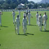 Australia Team with Sri Lankan Batsman