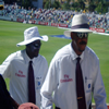 Steve Bucknor and Billy Doctrove