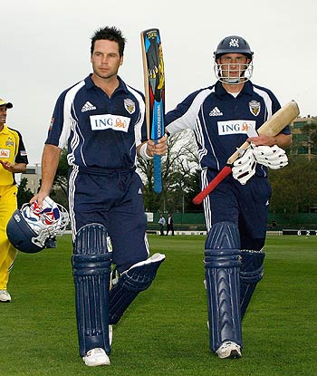 Brad Hodge and David Hussey